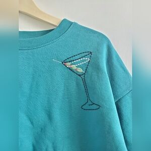 🌷NWT Anthropologie Maeve Martini Icon Long-Sleeve Pullover Sweater